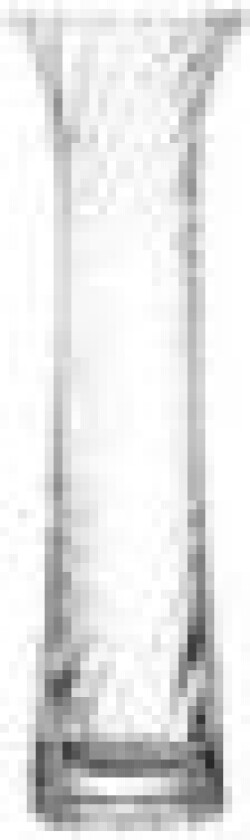 Ravenna, Cylinder formet Vase, Glass, Gjennomsiktig, Bord, Innendørs, 270 mm