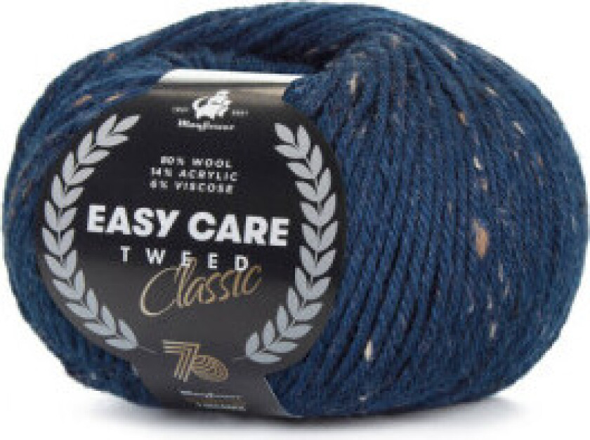 Easy Care Classic Tweed Garn 509 Midnattblå
