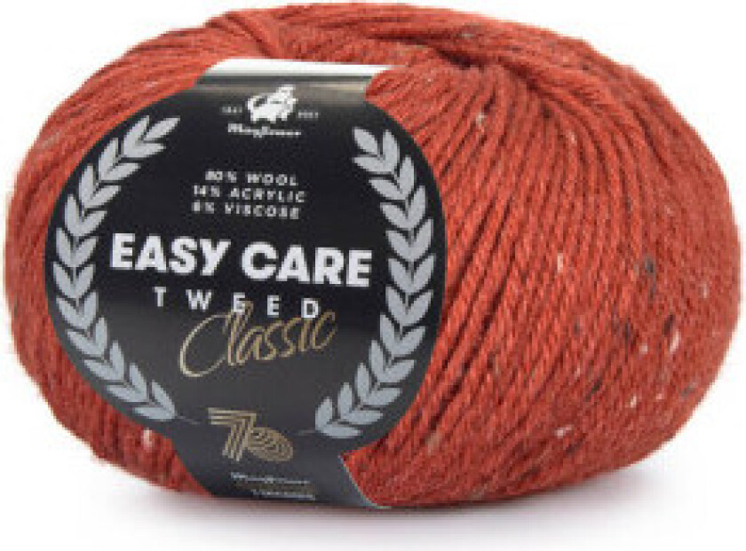 Easy Care Classic Tweed Garn 548 Rød oker