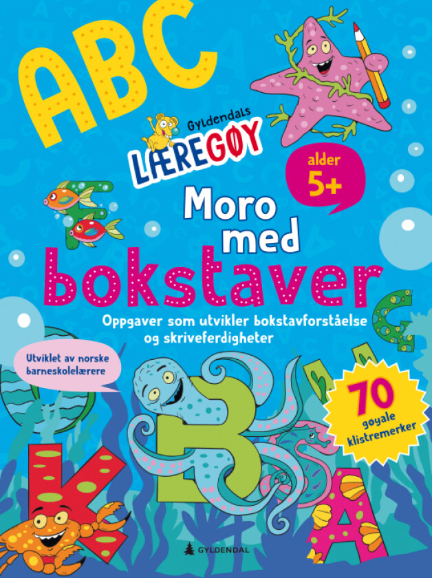 Moro med bokstaver. Oppgaver som utvikler bokstavforståelse og skriveferdigheter av Anne-Siri Thomassen, Tonje Vibokt Vikstvedt