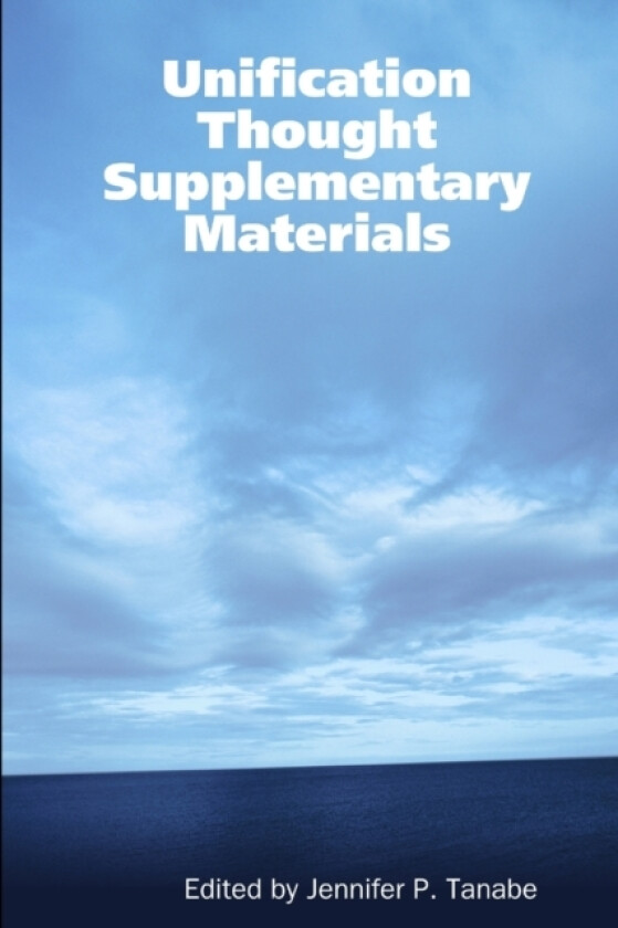 Unification Thought Supplementary Materials av Jennifer P. Tanabe (Paperback)