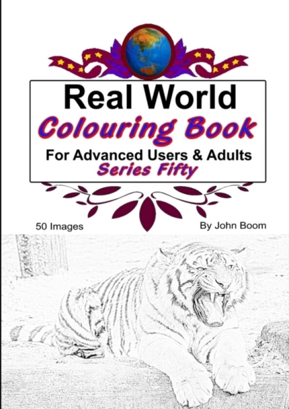 Real World Colouring Books Series 50 av John Boom (Paperback)