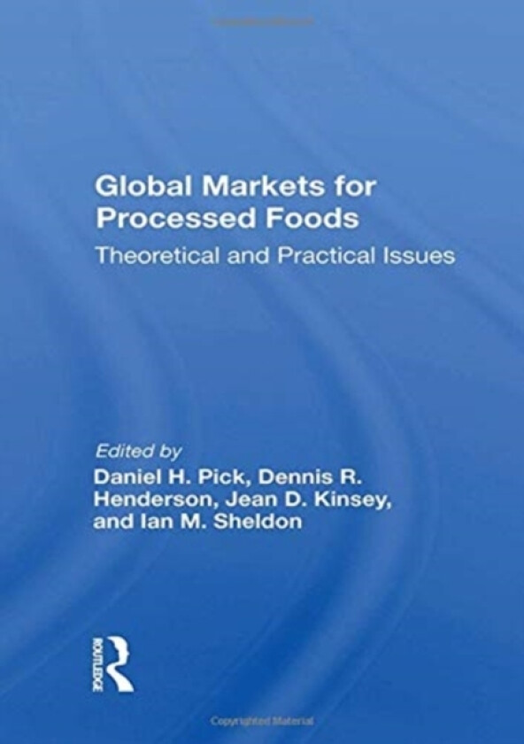Global Markets For Processed Foods av Daniel Pick (Paperback)