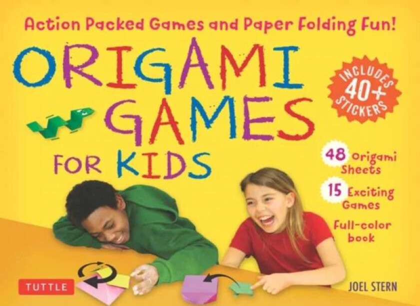 Origami Games for Kids Kit av J. Stern