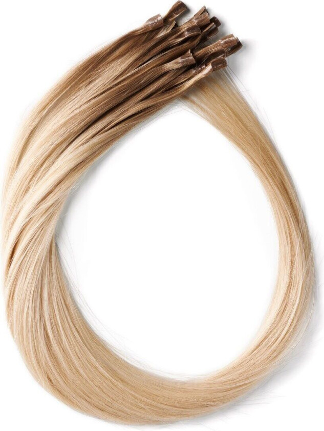 Nail Hair Premium Straight 50 cm Cool Platinum Blonde Balaya