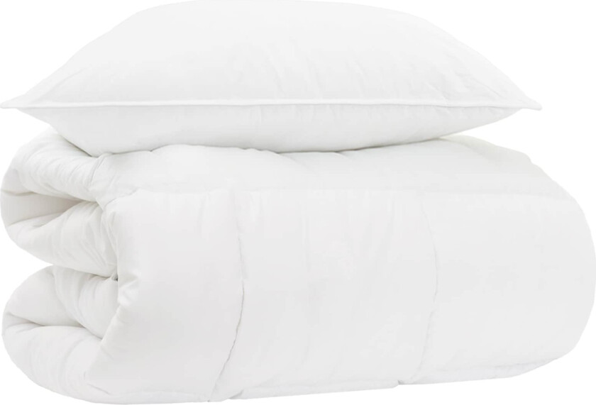 Dyne Sett med pute 2 pcs Hvit Bambus