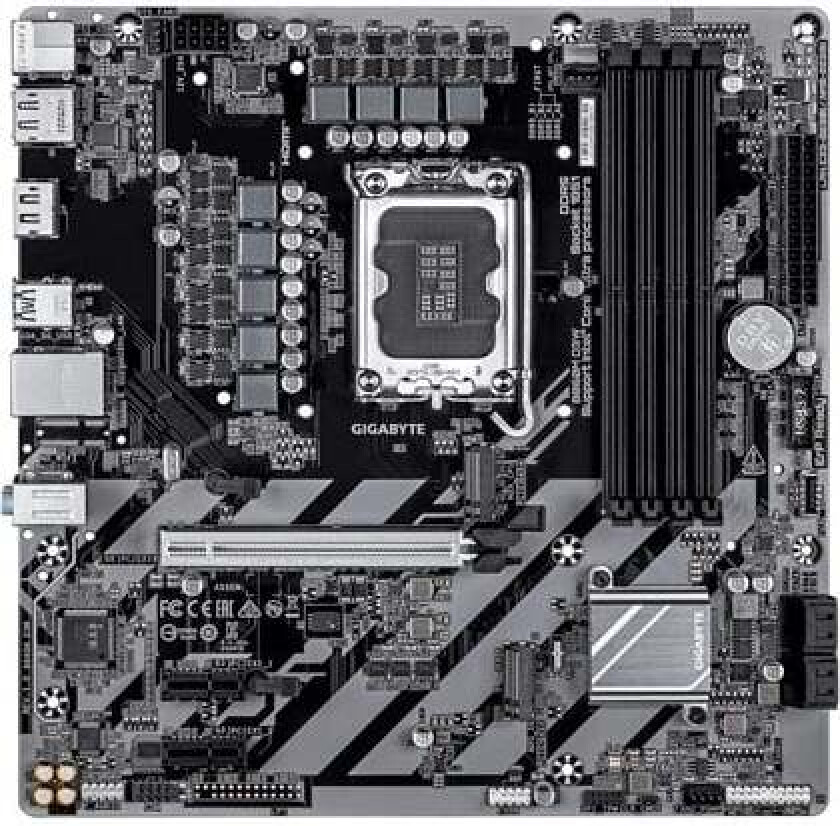 B860M D3W - motherboard - micro ATX - LGA1851 Socket - B860 Hovedkort - Intel B860 Express - Intel LGA1851 socket - DDR5 RAM - Micro-ATX