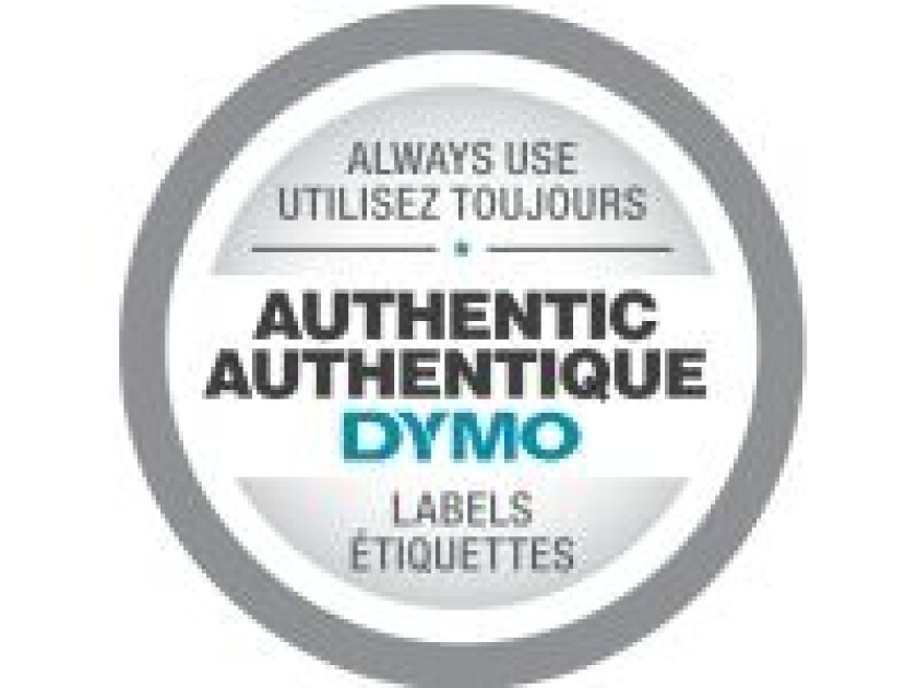 Dymo D1 - Selv-adhesiv - svart på hvitt - Rull (0,9 cm x 7 m) 1 kassett(er) merketape - for LabelMANAGER 100, 160, 210, 220, 260, 280, 300, 360, 420, Wireless PnP LabelPOINT 250