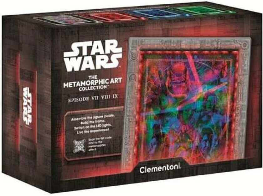 Puslespil Star Wars - Ep.VII-VIII - Metamorphic Art Collection 520 Brikker Gulv