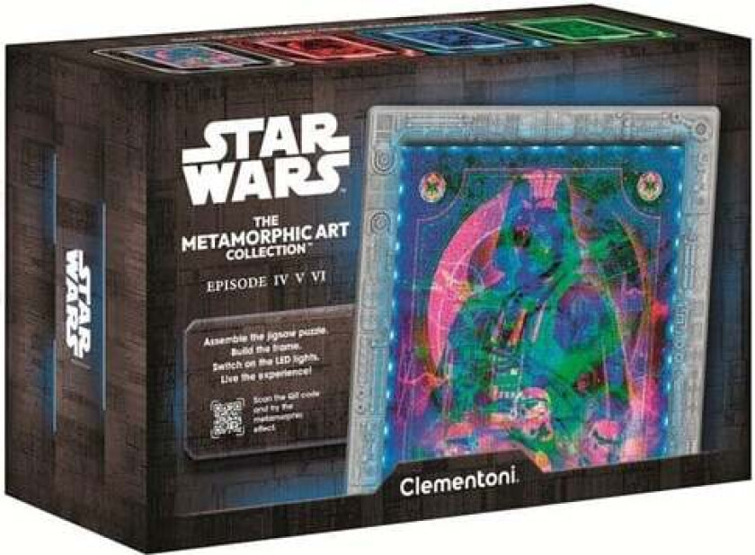 Puslespil Star Wars - Ep.IV-V-VI - Metamorphic Art Collection 520 Brikker Gulv