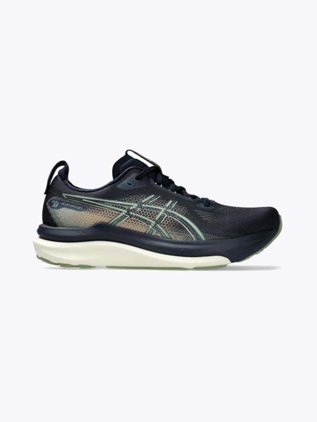 Gel-Kayano 33 Herre Midnight/Khaki Green 40
