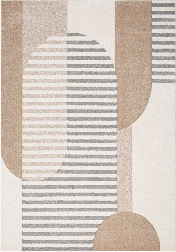 Teppe Navon Carved 200x285 cm - Grå/Beige