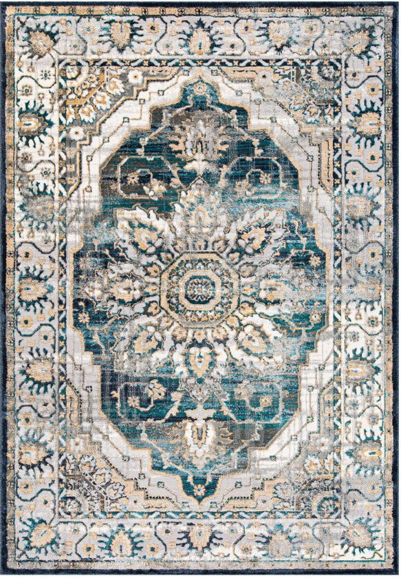 Teppe Velon 200x285 cm - Blå