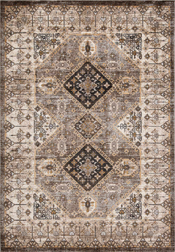 Teppe Yelvi 133x190 cm - Brun/Beige