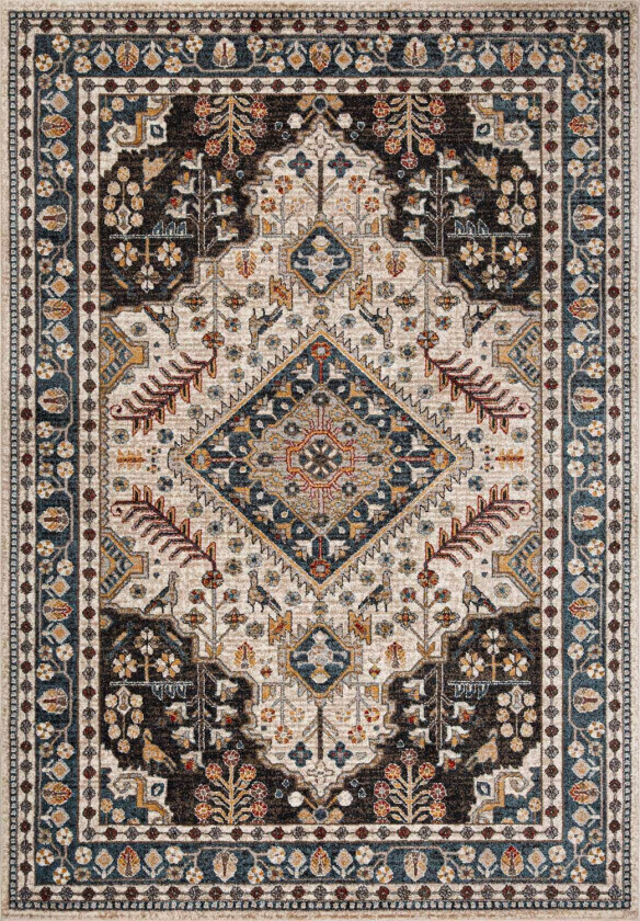 Teppe Yelvi 160x230 cm - blå/beige