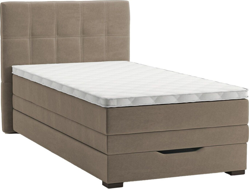 Kontinentalseng Holvik 90x200 cm - beige