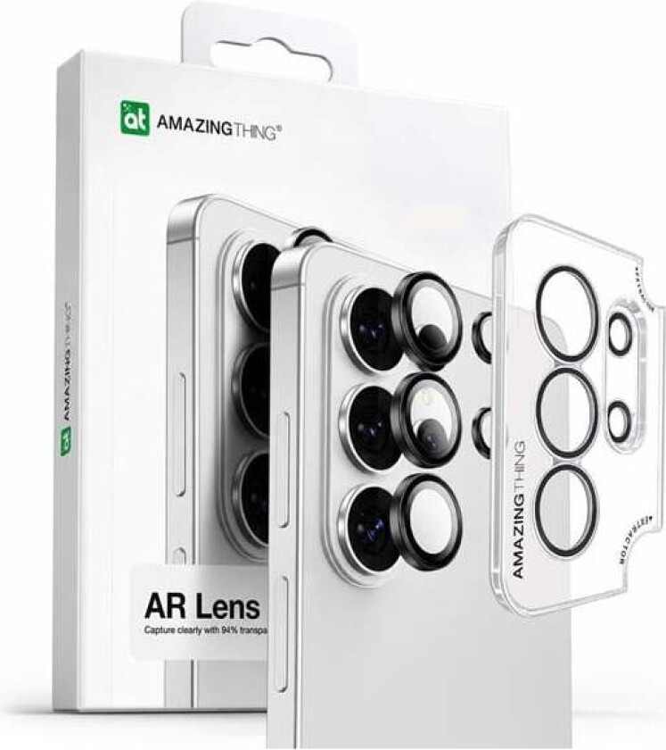 Radix AR Lens Glass for Samsung S26 Ultra Camera Lens - Black
