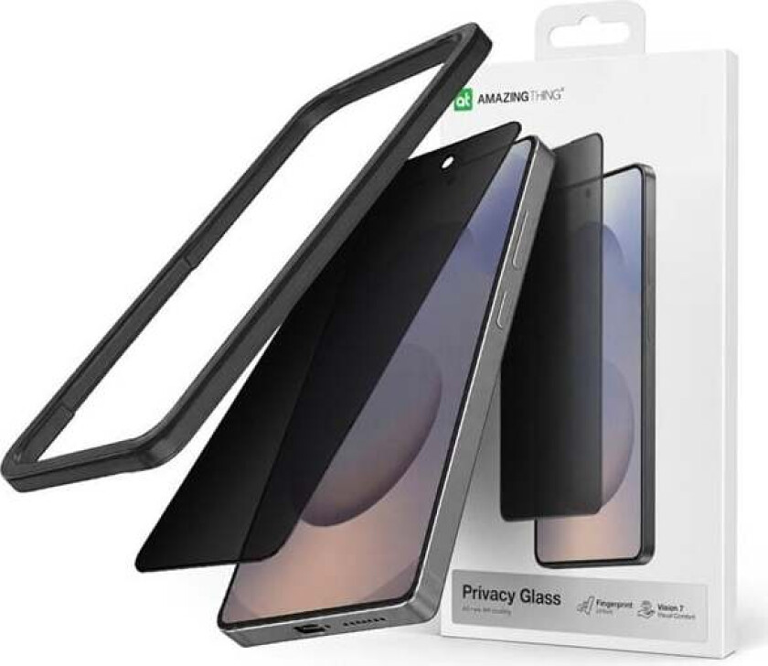 TITAN Vision 7 Matte Privacy Tempered Glass for Samsung S26 Ultra