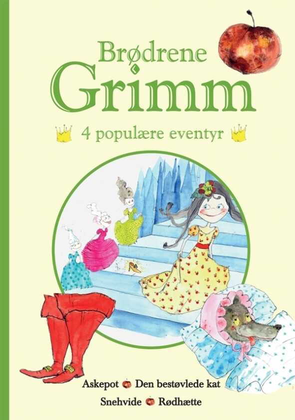 Brødrene Grimm - 4 populære eventyr Grøn | Brødrene Grimm | Språk: Dansk