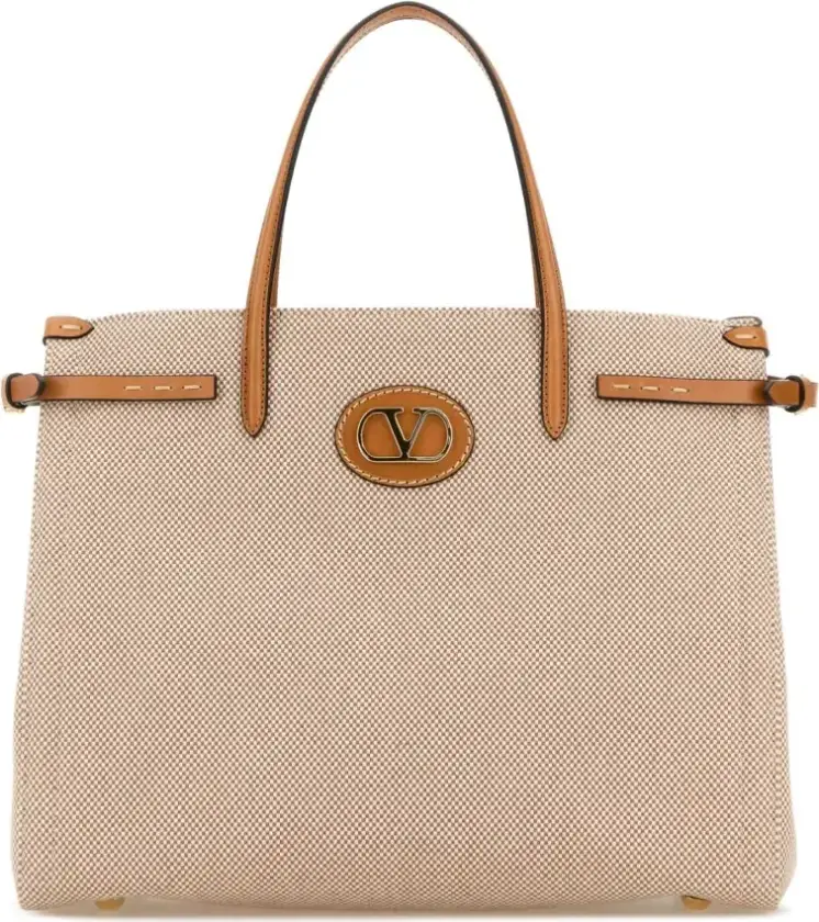 Dame, Vesker, Beige, ONE SIZE