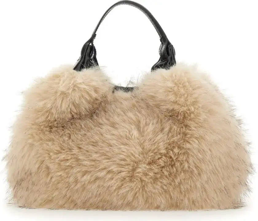 Dame, Vesker, Beige, ONE SIZE