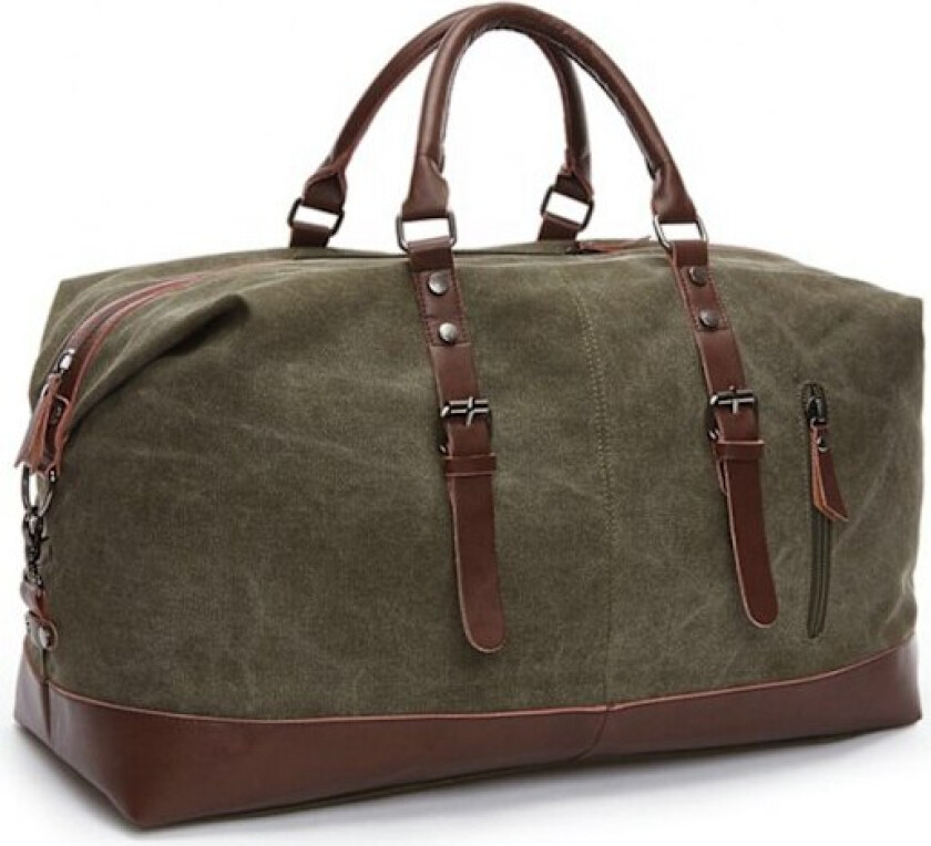 Reiseveske Oversize Reiseveske Weekendveske Duffelbag Vintage Håndveske