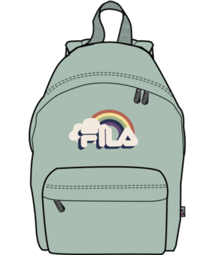 - Ryggsekk Mini Beihai Rainbow Silt Green
