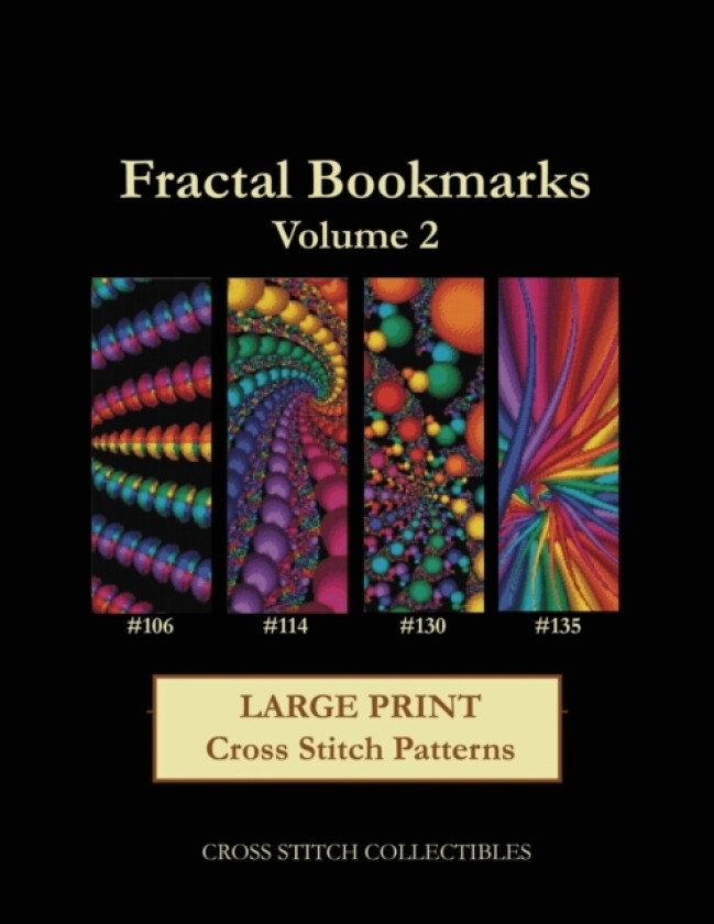 Fractal Bookmarks Vol. 2 av Kathleen George, Cross Stitch Collectibles (Paperback)