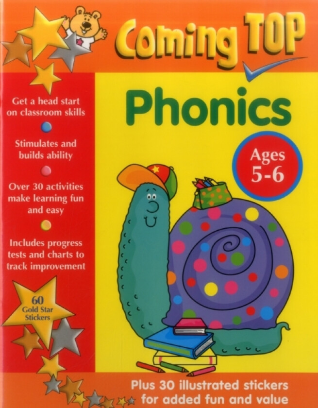 Coming Top: Phonics - Ages 5-6 av Smoerville Louisa & Smith David (Paperback)