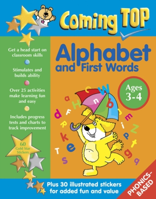 Coming Top: Alphabet and First Words - Ages 3-4 av Smoerville Louisa & Williams Jean (Paperback)