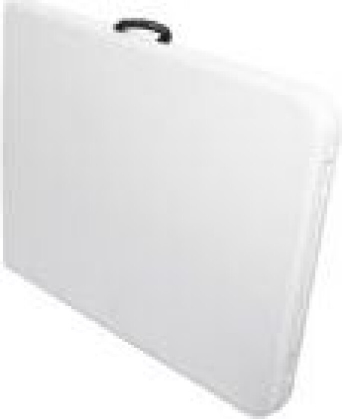 HOME It®foldbart bord 180 x 74 x 74 cm hvid/grå