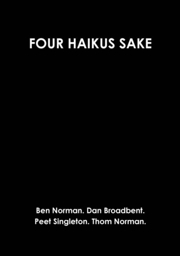 Four Haikus Sake av Thomas Norman, Dan Broadbent, Ben Norman (Paperback)