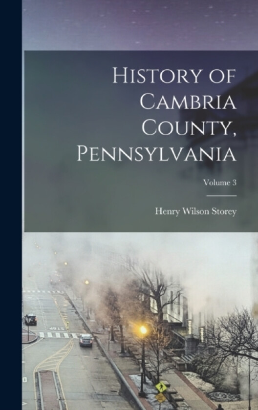 History of Cambria County, Pennsylvania; Volume 3 av Henry Wilson Storey (Hardcover)