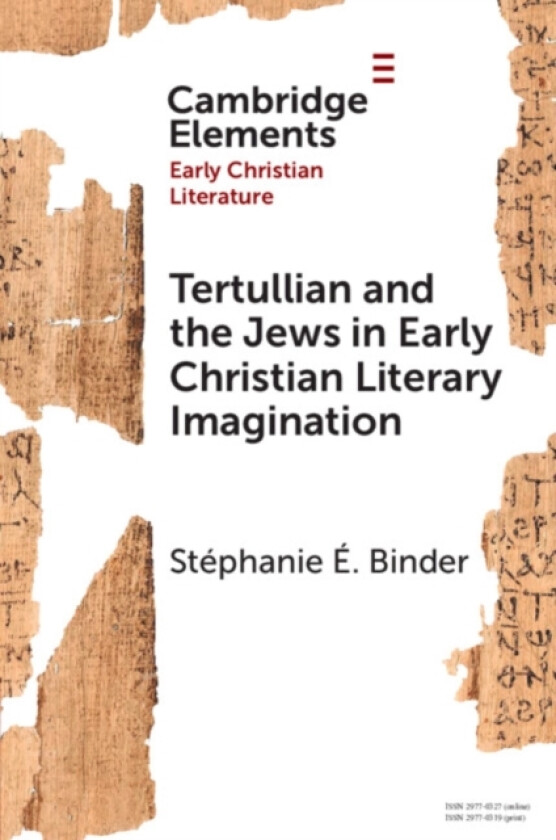 Tertullian and the Jews in Early Christian Literary Imagination av Stephanie E. Binder (Paperback)