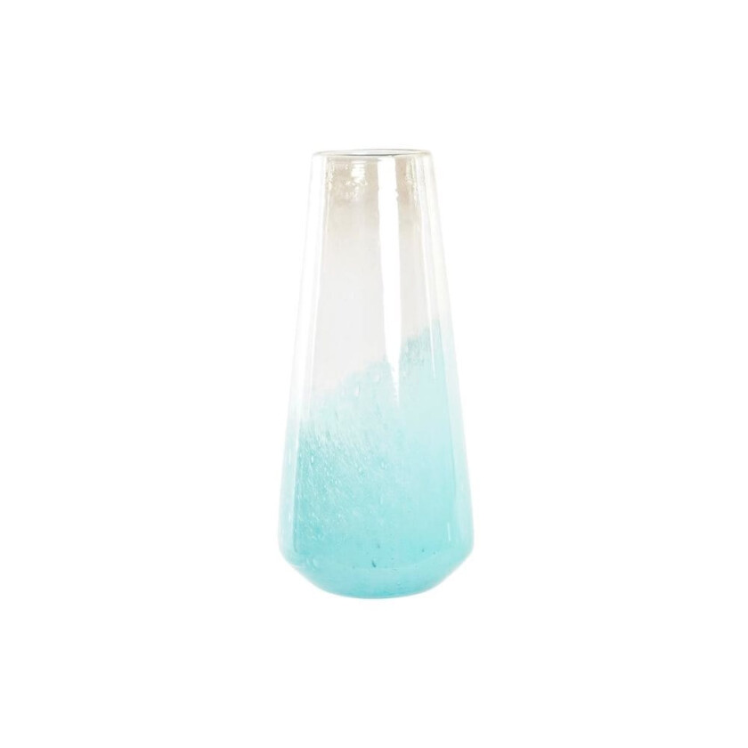 Vase DKD Home Decor Blått Glass Middelhavet 20 x 20 x 46 cm