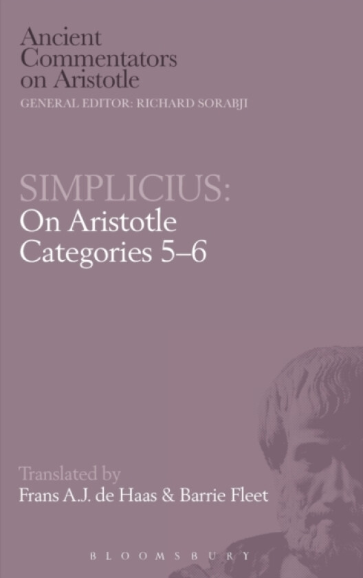 On Aristotle "Categories 5-6" av of Cilicia Simplicius (Hardcover)