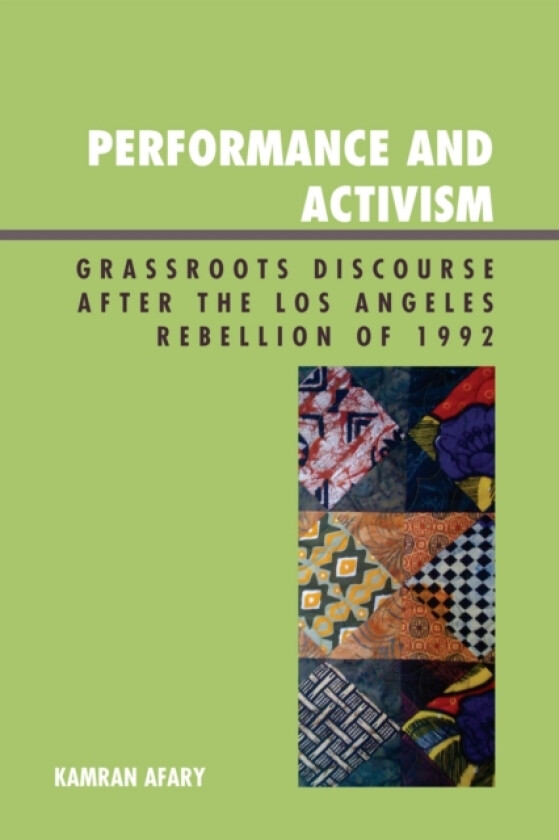 Performance and Activism av Kamran Afary (Hardcover)