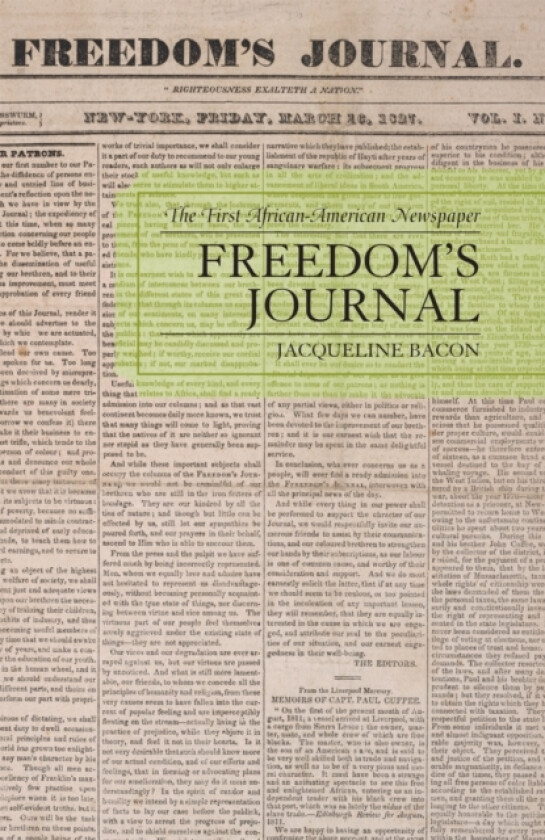 Freedom's Journal av Jacqueline Bacon (Paperback)