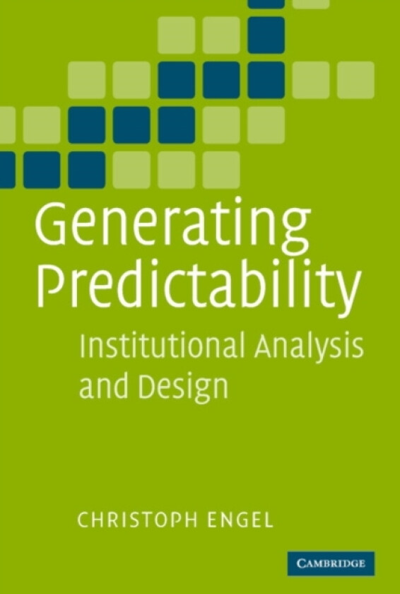 Generating Predictability av Christoph Engel (Hardcover)