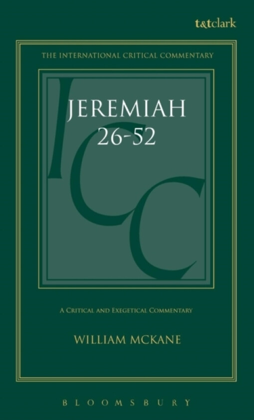 Jeremiah (ICC) av William McKane (Hardcover)