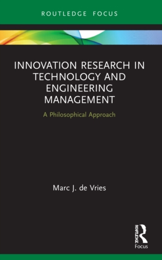 Innovation Research in Technology and Engineering Management av Marc J. de Vries (Paperback)