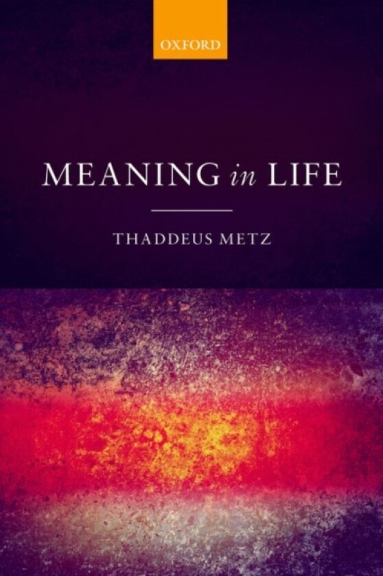 Meaning in Life av Thaddeus Metz (Paperback)