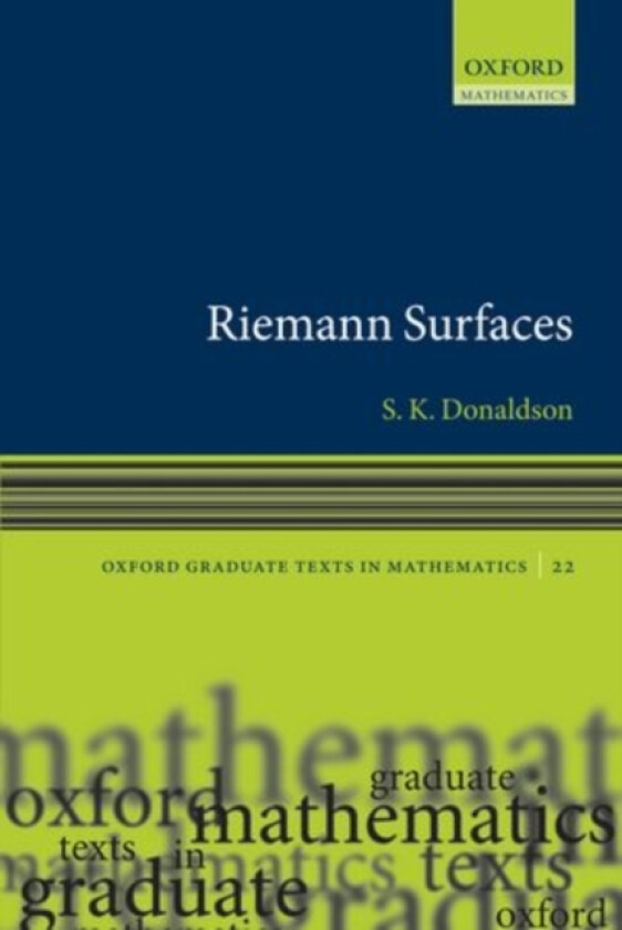 Riemann Surfaces av Simon Donaldson (Hardcover)