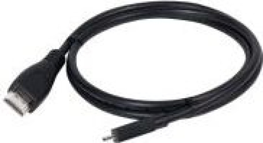 CAC-1351 - HDMI-kabel - 19 pin micro HDMI Type D hann til HDMI hann - 1 m - 4K-støtte