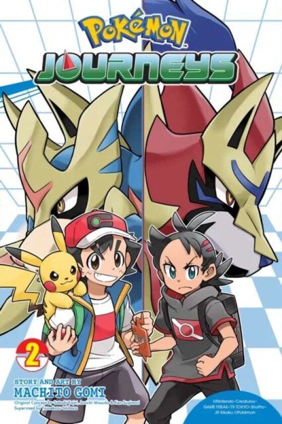 Pokemon Journeys, Vol. 2 Av Machito Gomi