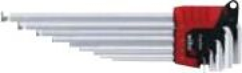 ErgoStar - L-nøkkelsett - 10 deler - inn holder