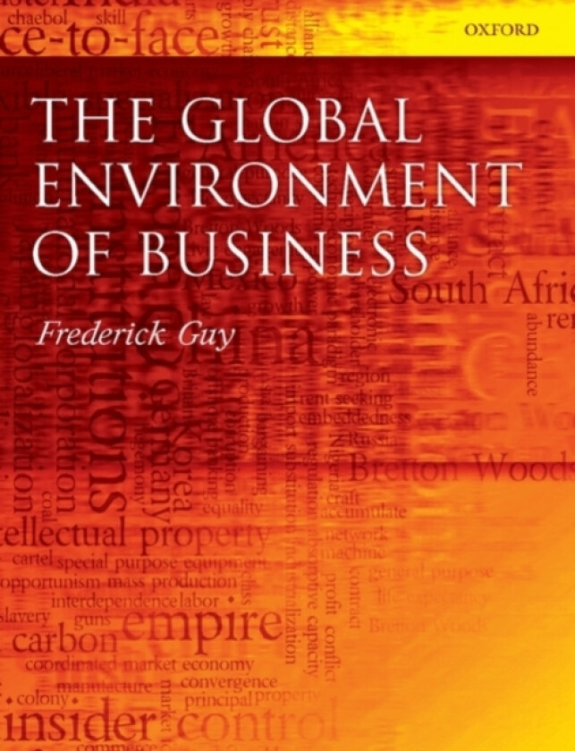 The Global Environment of Business av Frederick Guy (Hardcover)