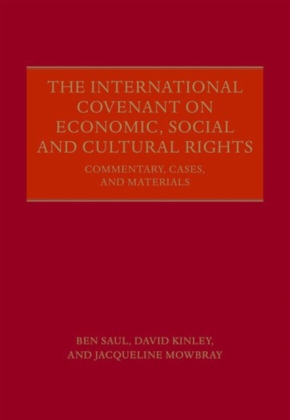 The International Covenant on Economic, Social and Cultural Rights av Ben Saul, David Kinley, Jacqueline Mowbray (Paperback)