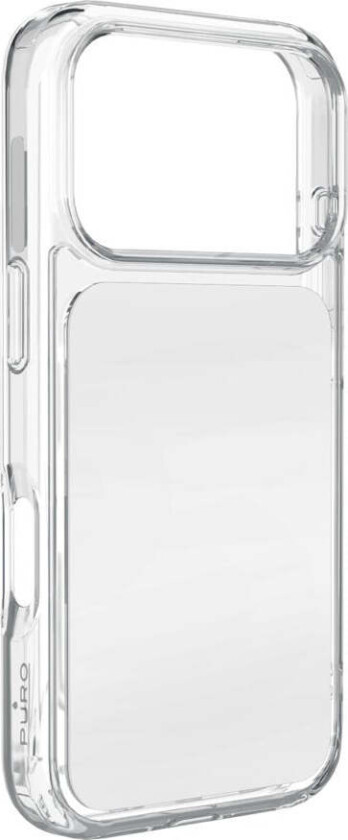 iPhone 17 Pro PURO Clear Mag eDksel – Gjennomsiktig / Hvit