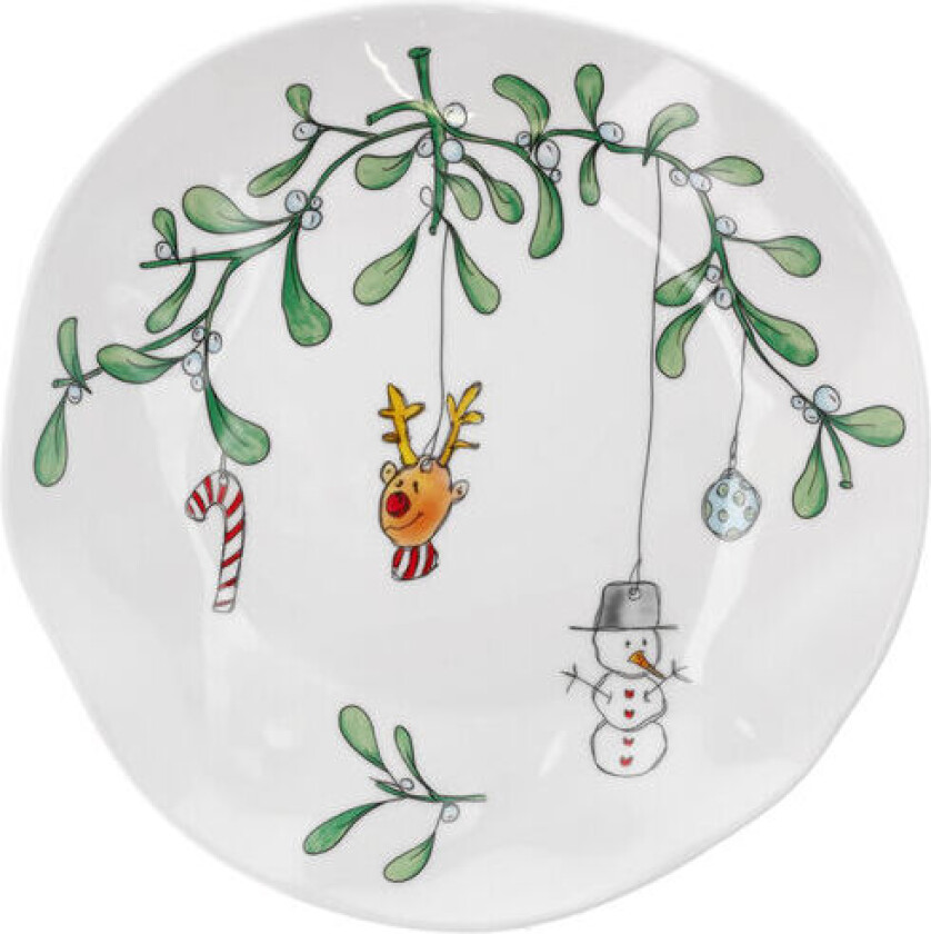 Jingle Bell Tallerken 21 cm